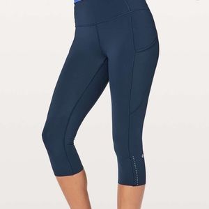Lululemon Fast and Free Cropped Leggings 23”